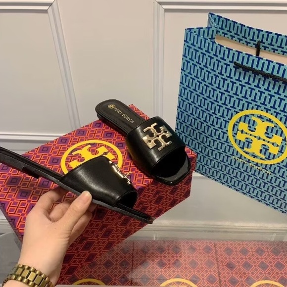 Tory Burch Black Sandals